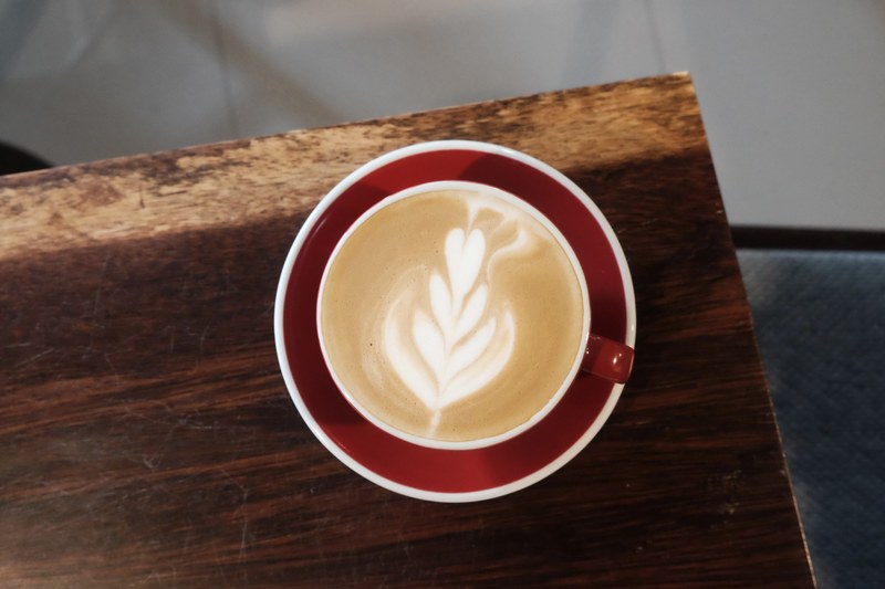 coffee coffee art cup and saucer 4k