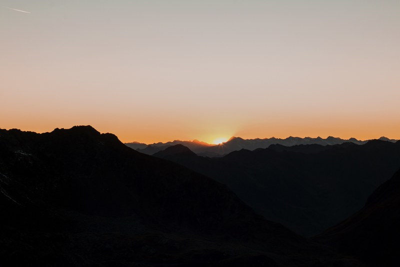 october sunset 4k