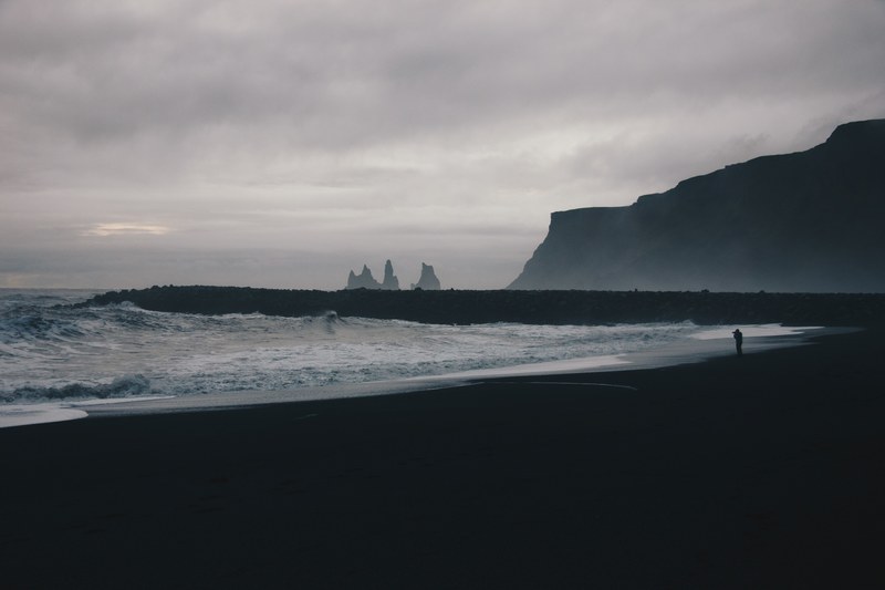 reynisfjara beach 4k