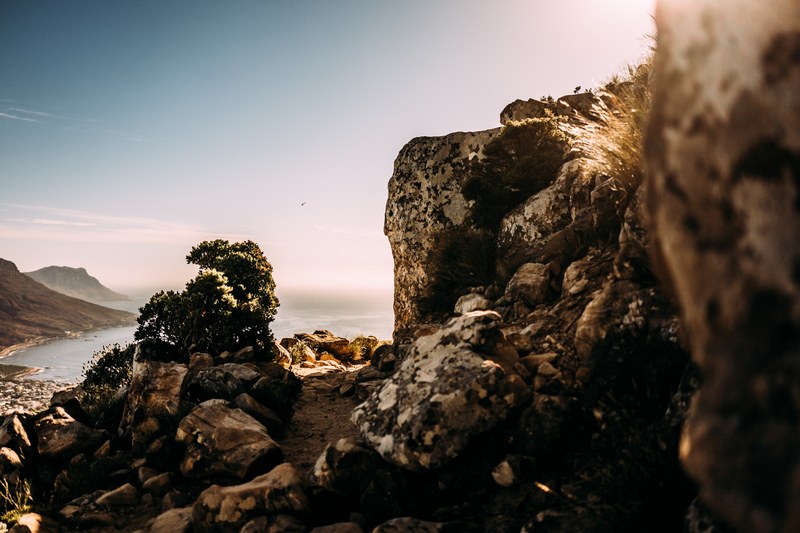 climbing up lions head 4k