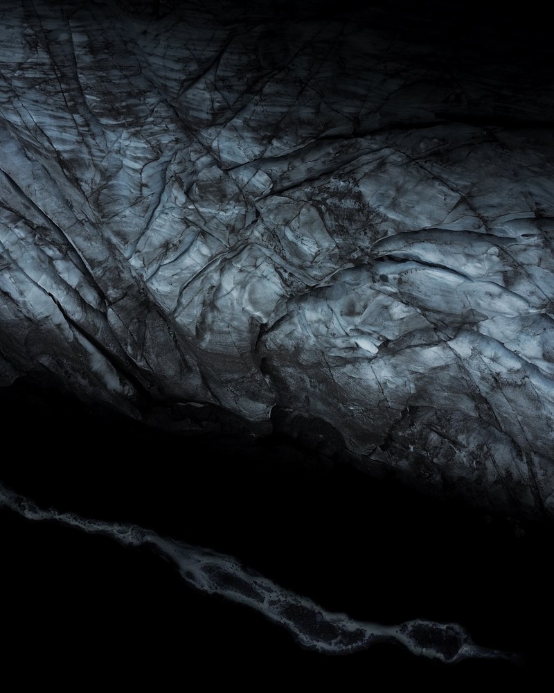 mother nature showing off at skaftafellsjokull 4k