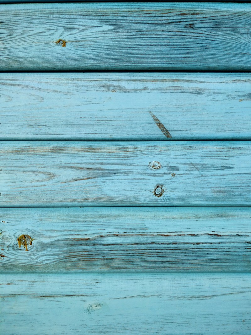 turquoise wooden beach hut 4k