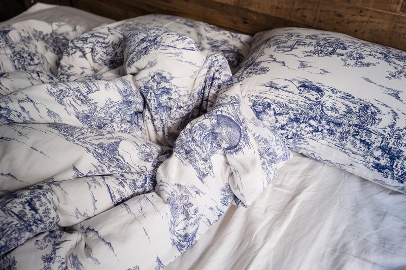 a village inspired pillow and blanket design, _friday morning 4k