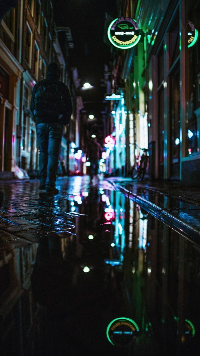 amsterdam lights 4k