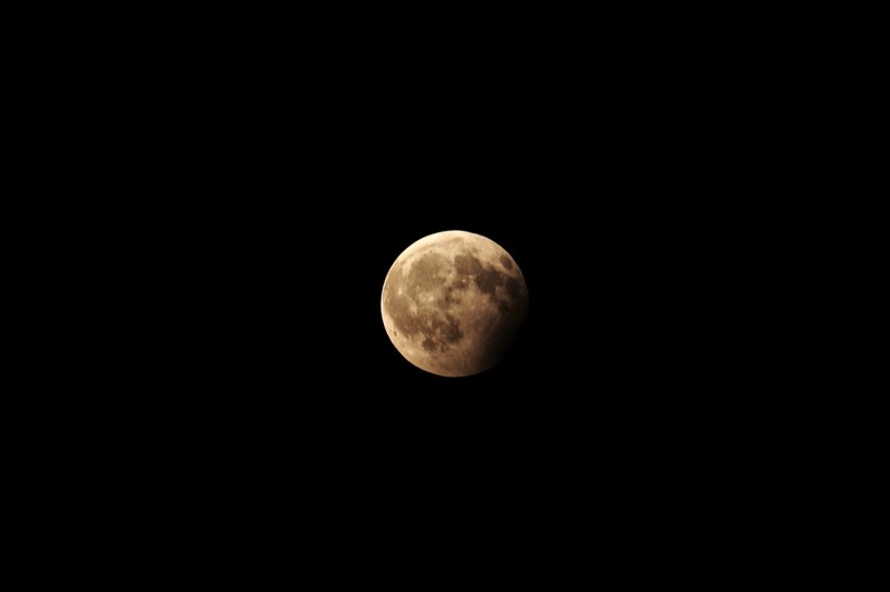 lunar eclipse 4k
