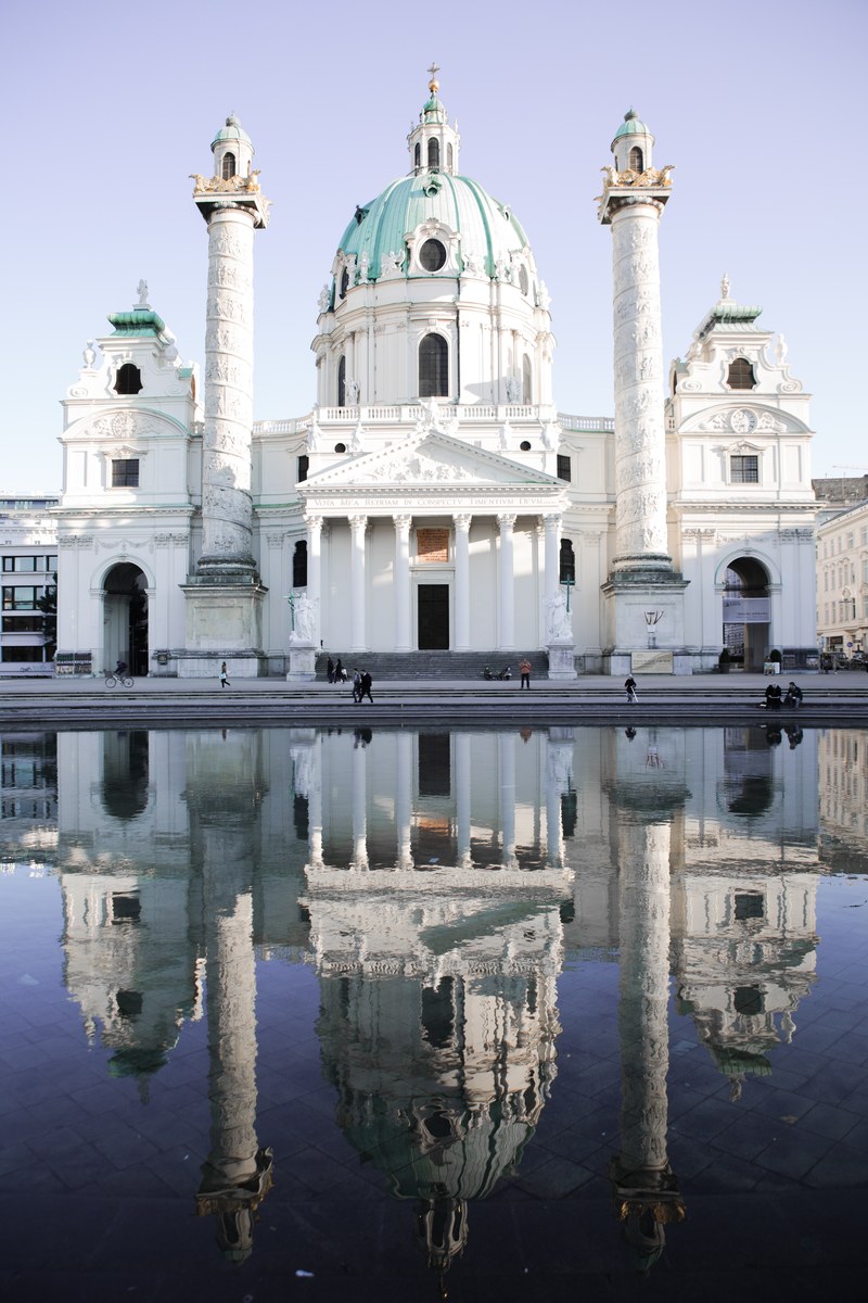 karlskirche st_ charless church 4k