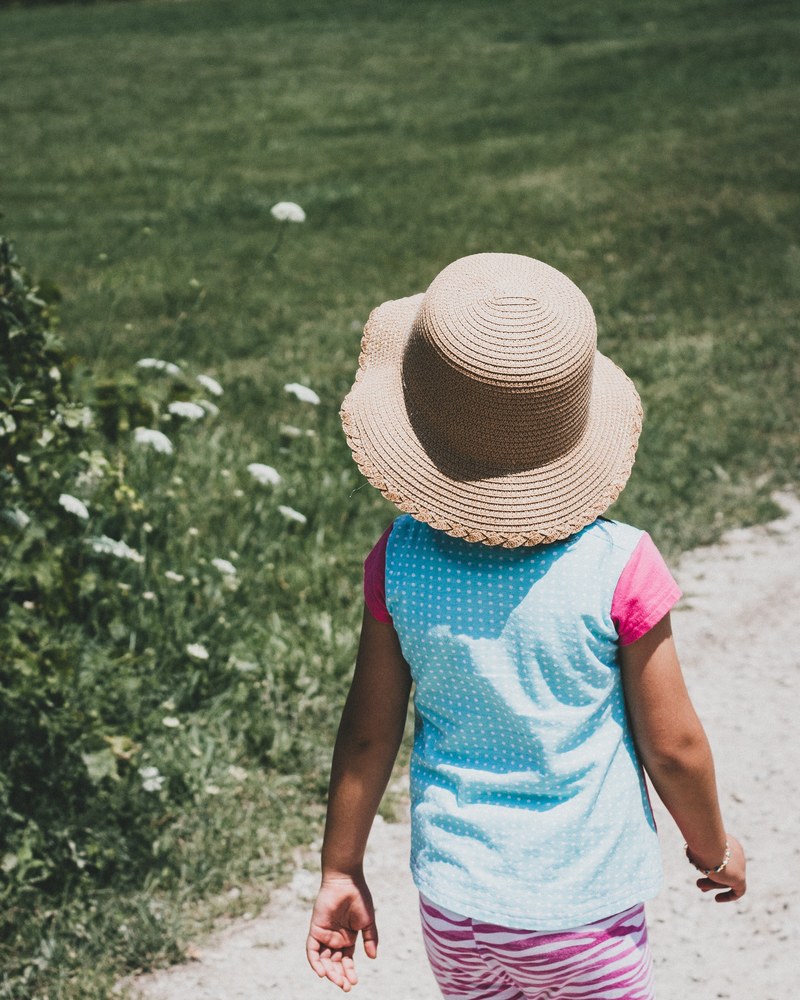 child hat toddler and girl hd, 4k