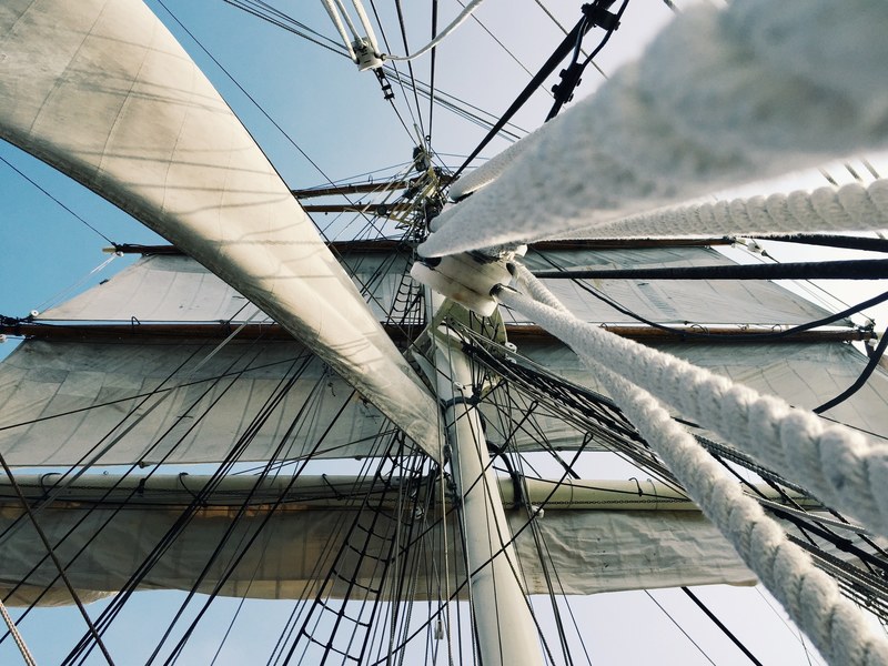 ship sail sailing and boat 4k