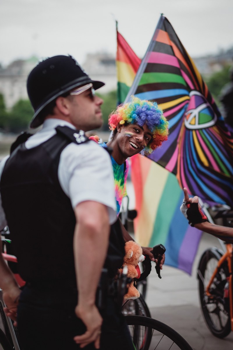 what a colourful smile 4k