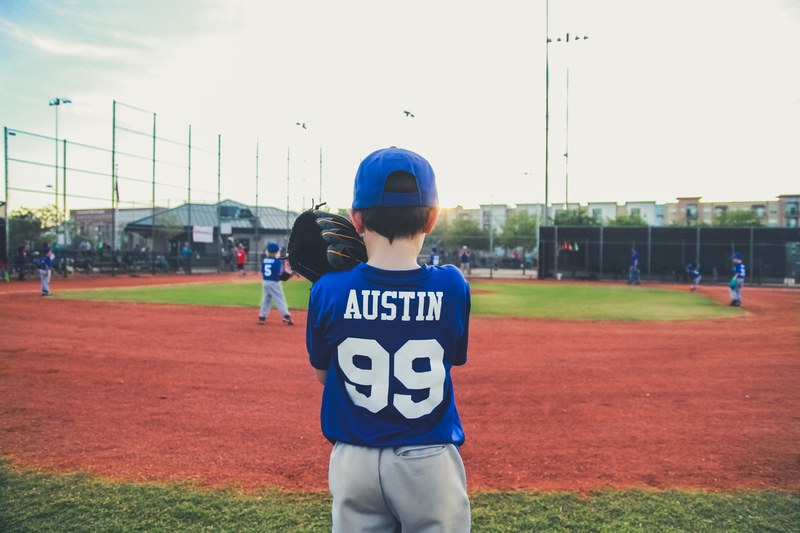 kid little league baseball and sport 4k