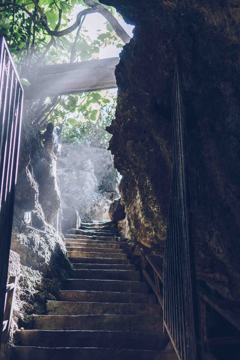hidden light bali and stair hd, 4k