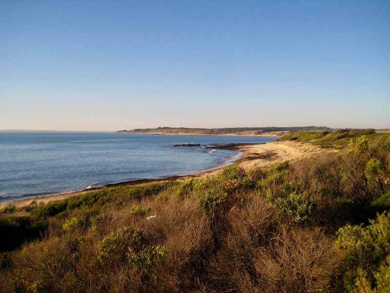 melbourne ocean water and beach 4k