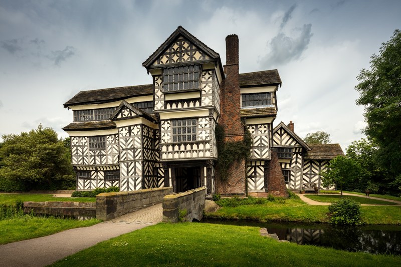 house historic architecture and facade 4k