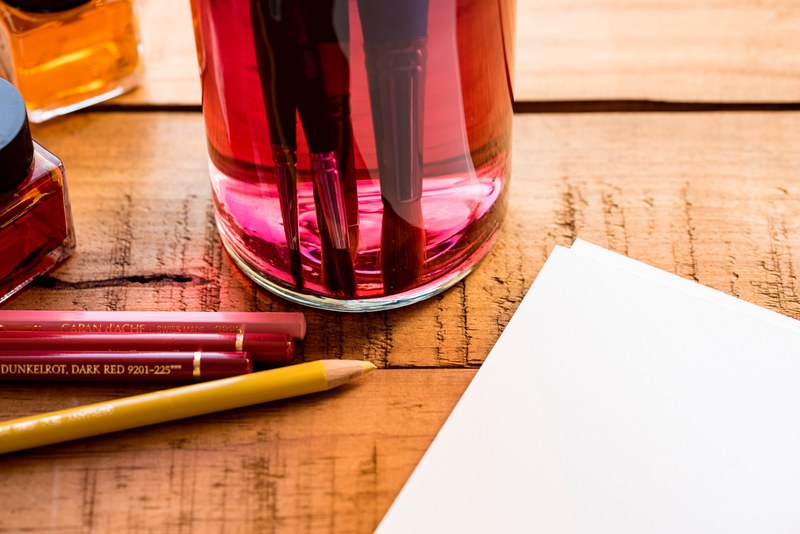 art supplies art material art and artist 4k