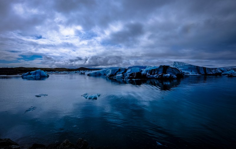 glacier lagoon 4k