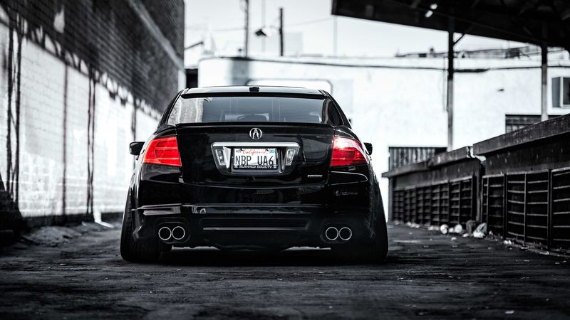 honda, accord, acura, rear view, 4k