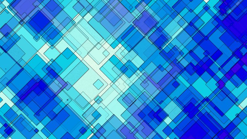 lines, shapes, stripes, blue, 4k