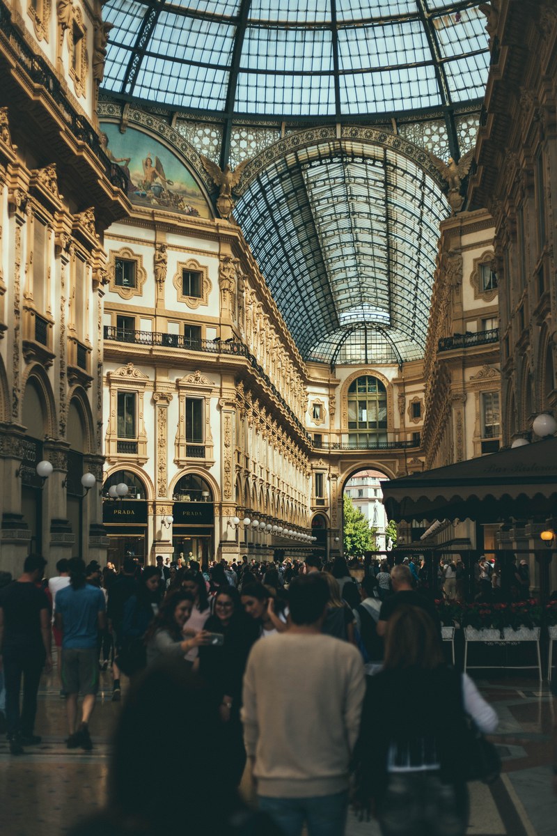 galleria vittorio emanuele ii 4k