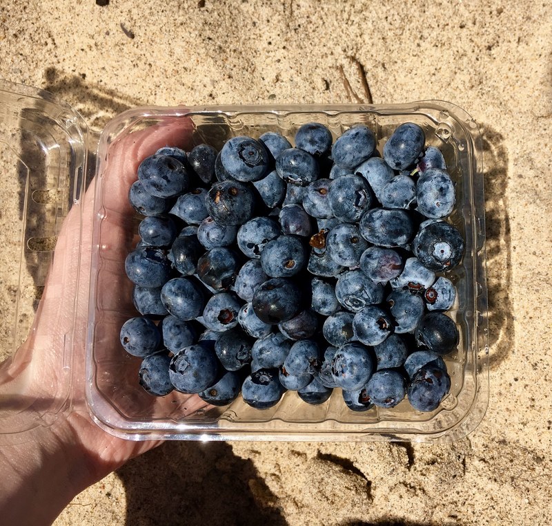 texture summer sand and fresh fruit 4k