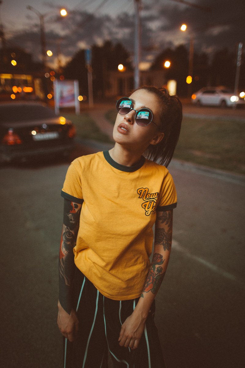 fashion style tattooed woman and woman hd, 4k