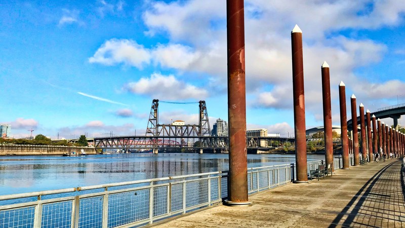 downtown portland oregon 4k