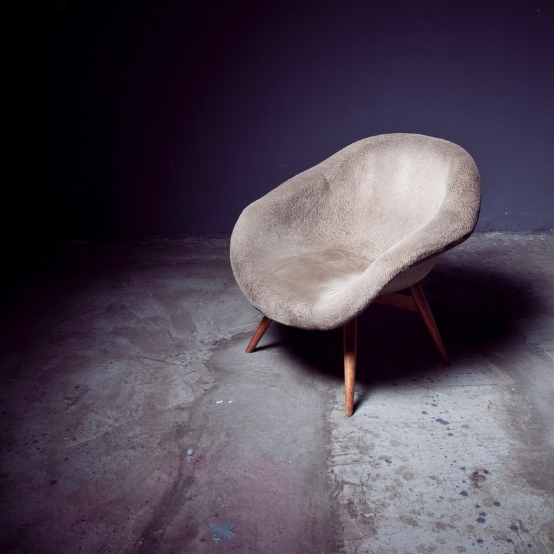 chair armchair light and abandoned room 4k