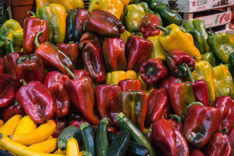 tomato vegetable pepper and stem 4k