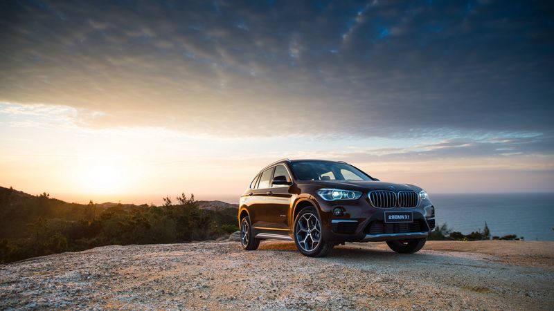 bmw, x1, f49, side view, crossover, 4k