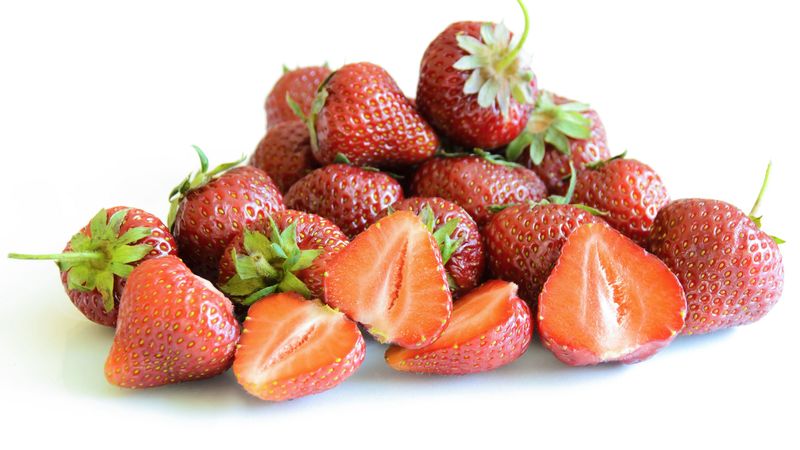 strawberry, berry, ripe, juicy, 4k
