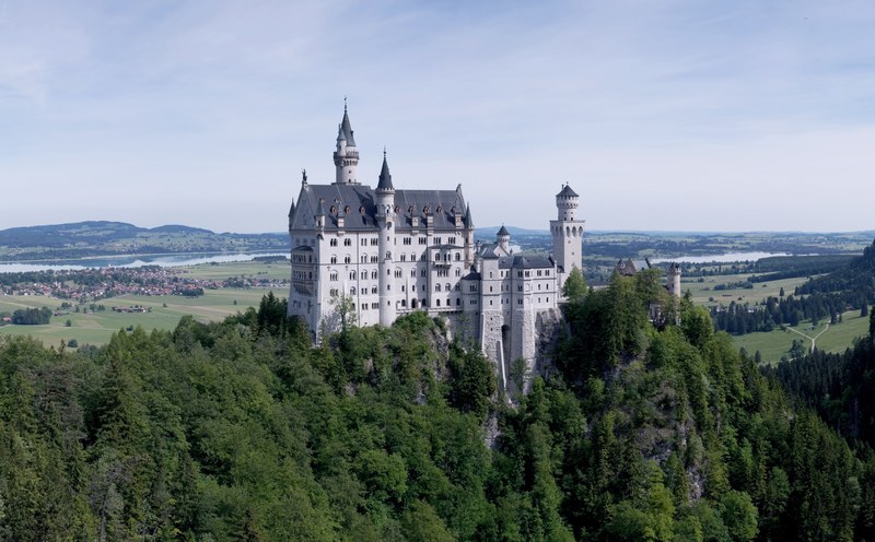 neuschwanstein castle 4k