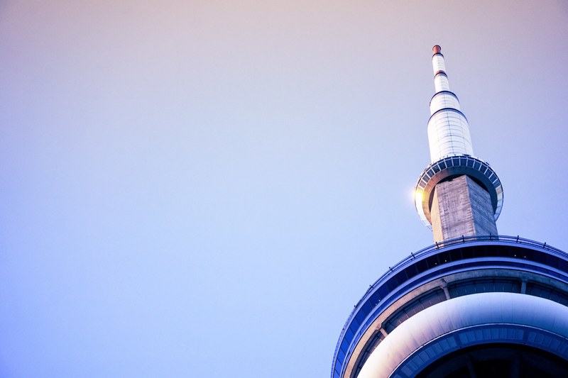tour cn ontario canada and radio tower 4k