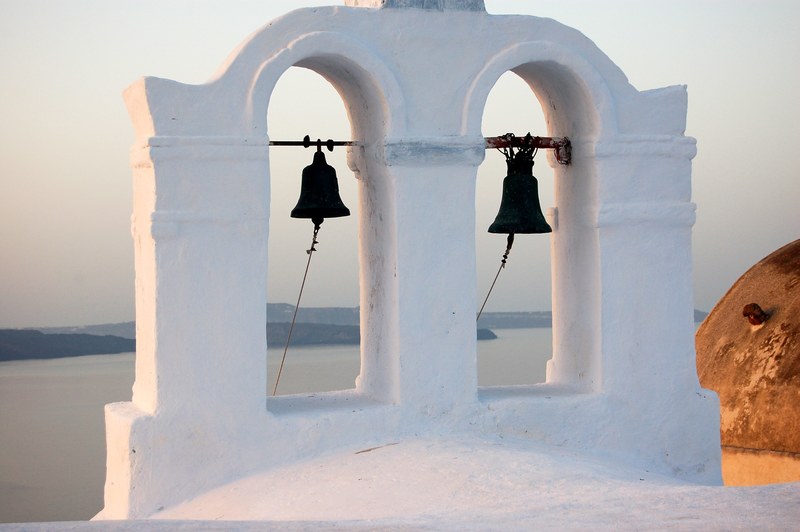 santorini greece 4k