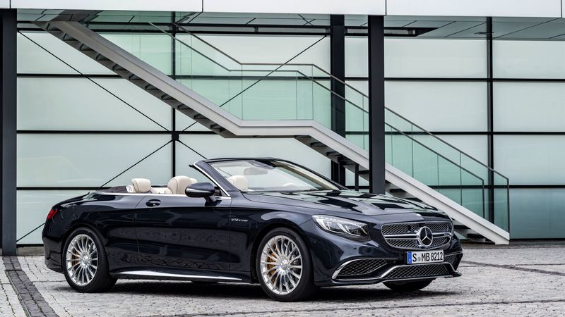 amg, mercedes-benz, s-class, cabriolet, a217, 4k