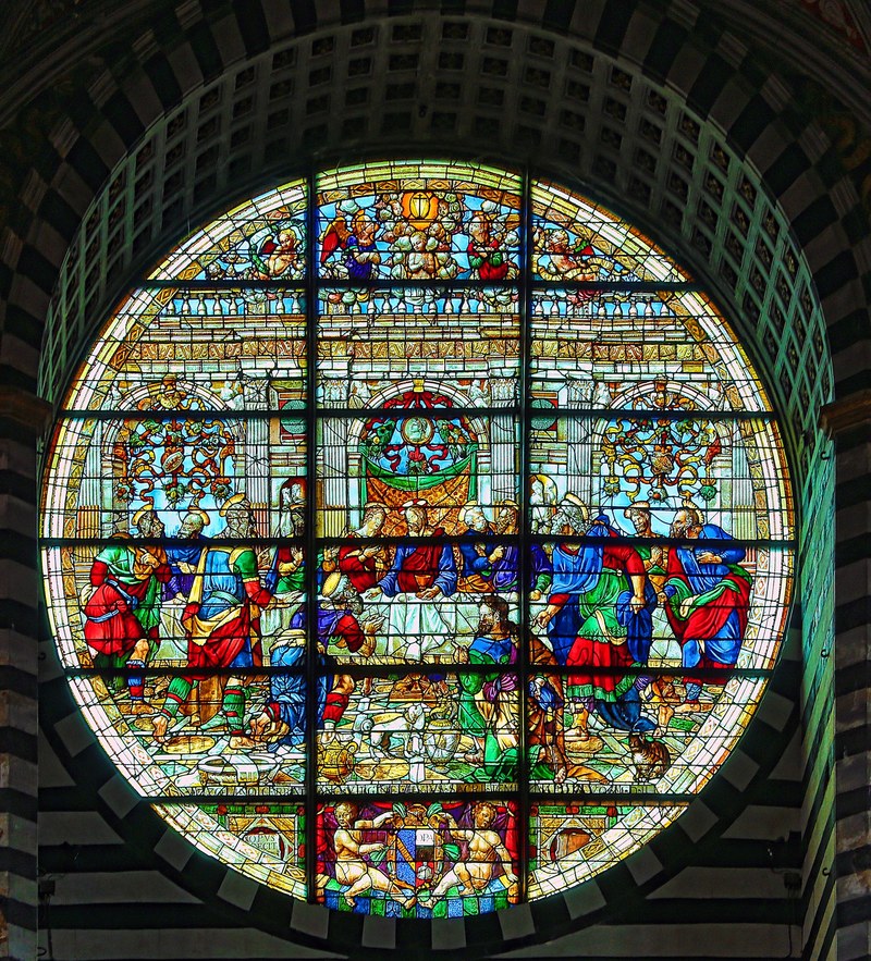 stained glass window glass and art hd, 4k