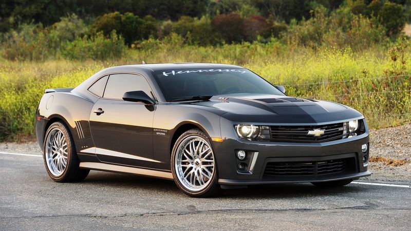 hennessey, chevrolet, camaro, zl1, 4k