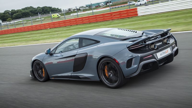 mclaren, 675lt, us-spec, side view, 4k