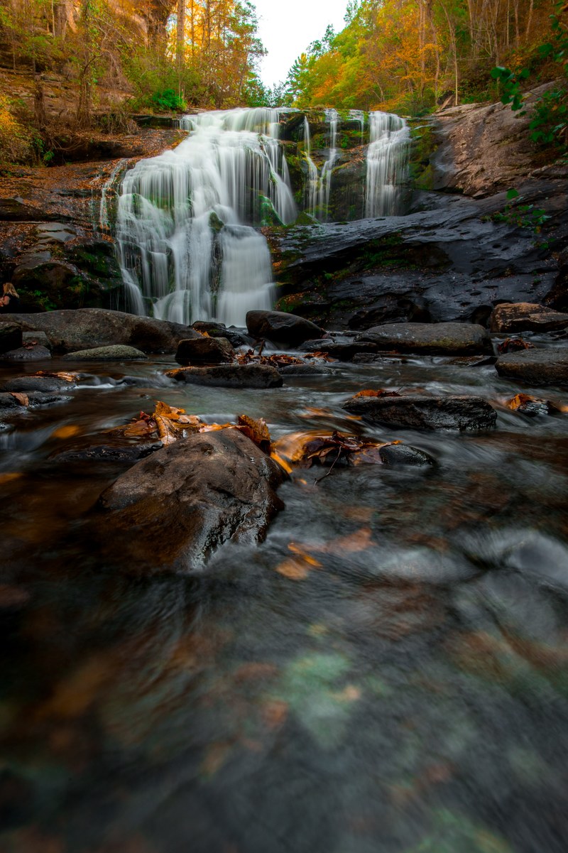 waterfall lake stream and river hd, 4k