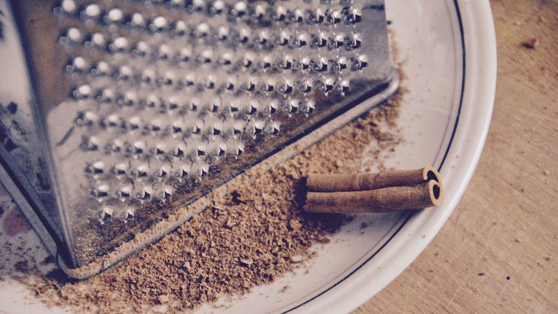 cinnamon, sticks, grater, 4k