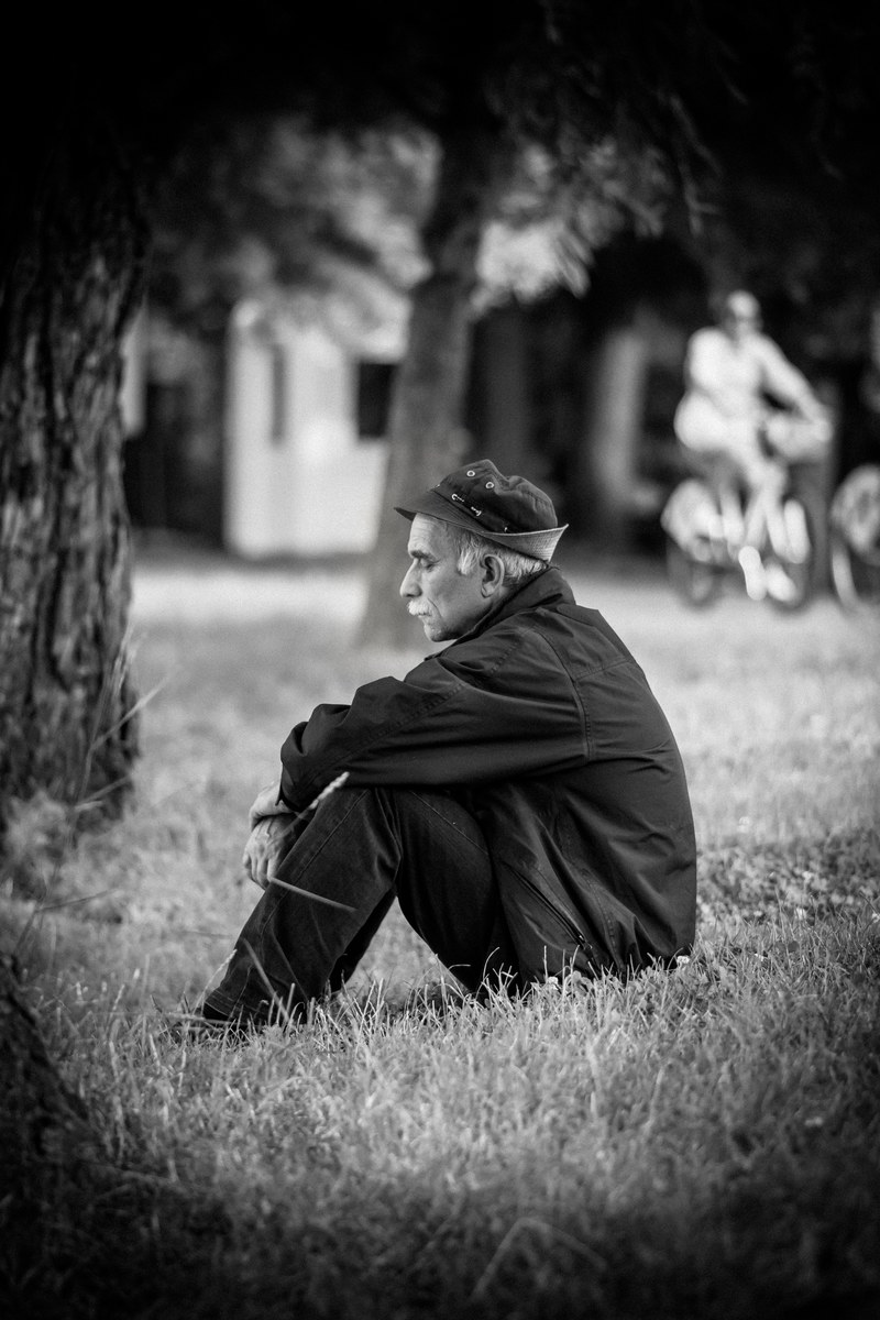 meditate meditation person and black and white hd, 4k