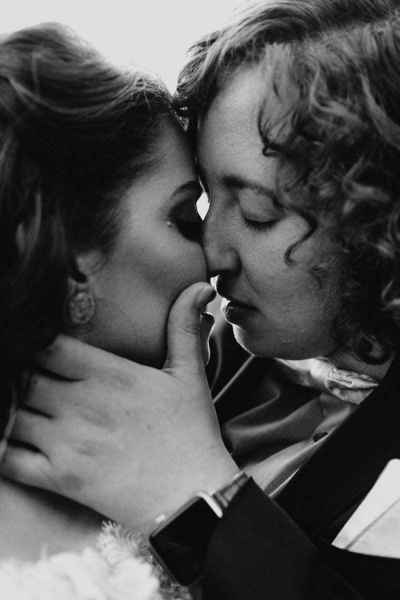 lesbian 35mm fujifilm and two brides is better than one hd, 4k