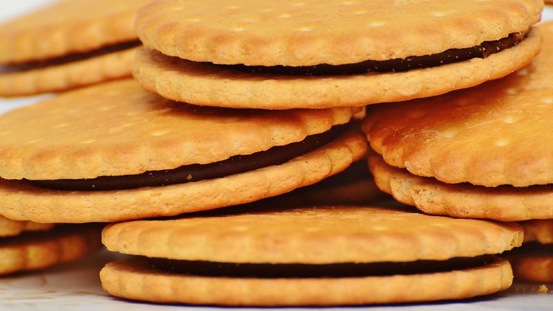 biscuits, cakes, chocolate, 4k