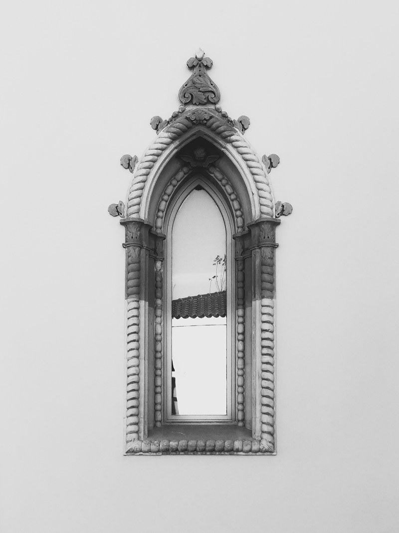 building wall architecture and mirror hd, 4k