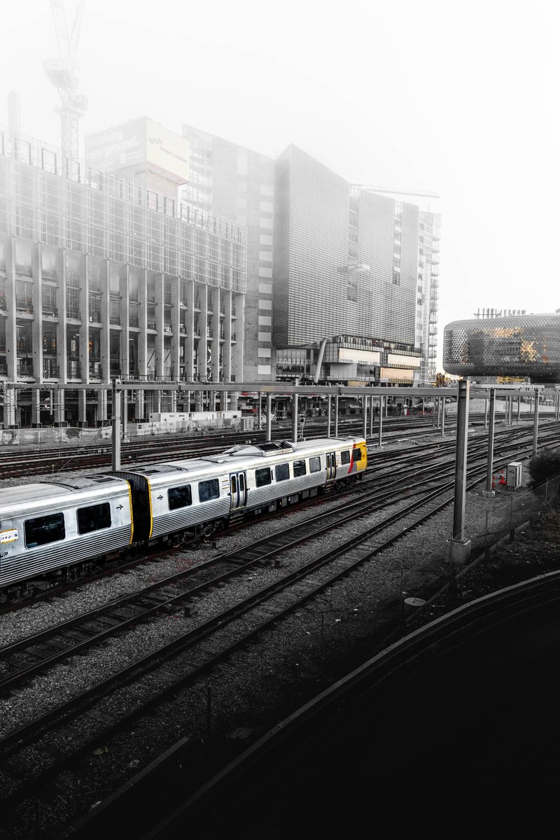 commute public transport construction site and construction hd, 4k
