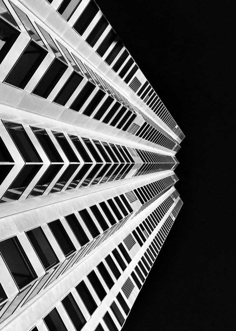 building architecture structure and dark hd, 4k