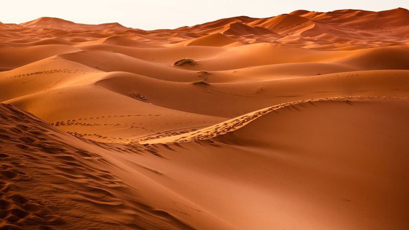 desert, morocco, dune, sand, 4k