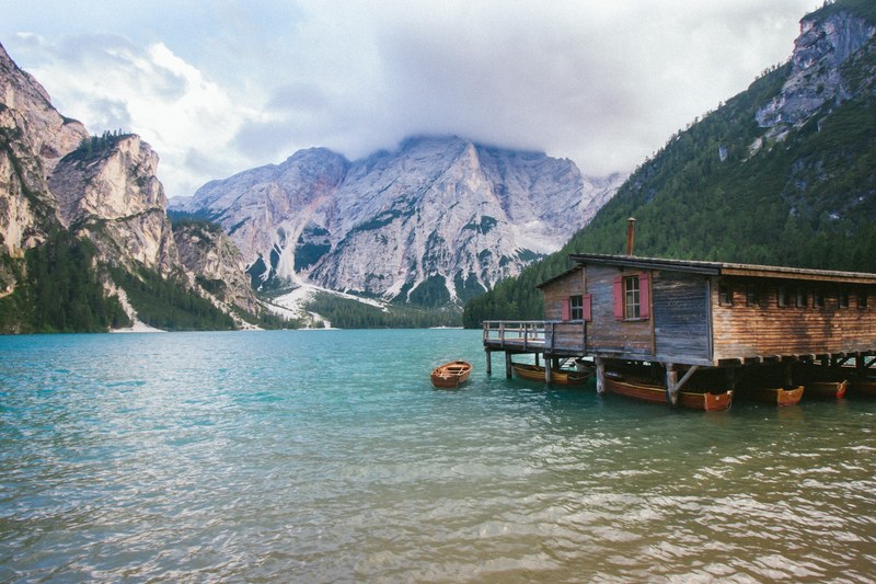 lago di braies 4k