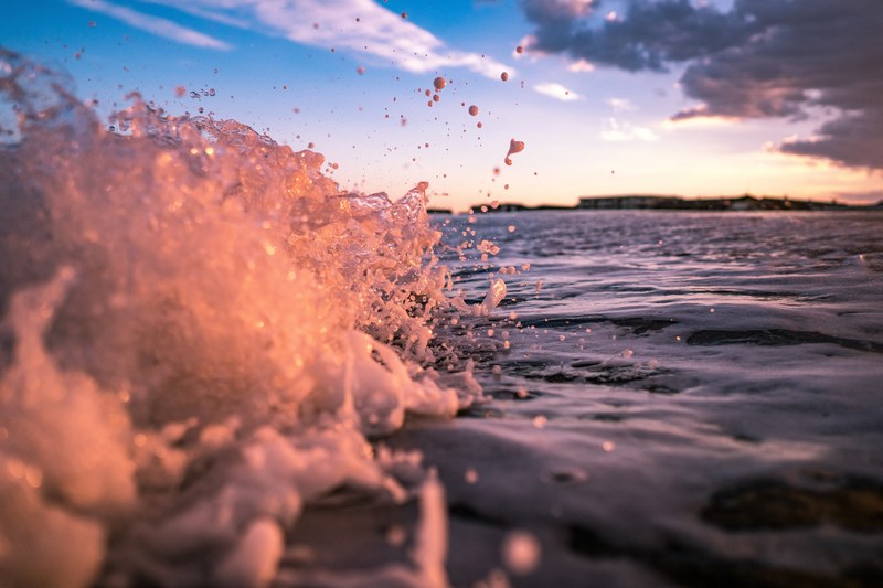 ocean splash and an ocean foam at bradley beach, splash on unsplash 4k