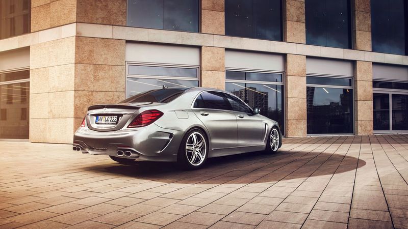 mercedes-benz, s-klasse, w222, lorinser, 4k