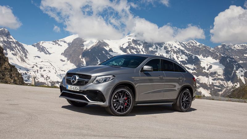 mercedes-benz, gle 450, amg, side view, 4k