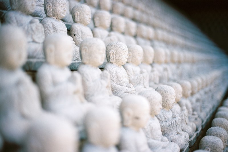 statues religion buddha and shrine 4k